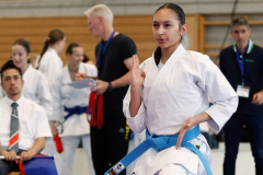 Kantonalmeisterschaft, Zürich, Bonstetten, 2024, Kata, Schweiz, Larissa de Carlo, Shukokai Dojo Wetzikon
