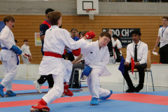 Kantonalmeisterschaft, Zürich, Bonstetten, 2024, Kumite, Schweiz, Marlo Bugatti, Linus Gubler, Shukokai Dojo Wetzikon