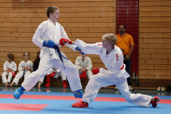 Kantonalmeisterschaft, Zürich, Bonstetten, 2024, Kumite, Schweiz, Iven Krummenacker, Matteo Scagnetti, Shukokai Dojo Wetzikon
