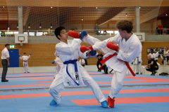 Kantonalmeisterschaft, Zürich, Bonstetten, 2024, Kumite, Schweiz, Caleb Gossweiler, Shukokai Dojo Wetzikon